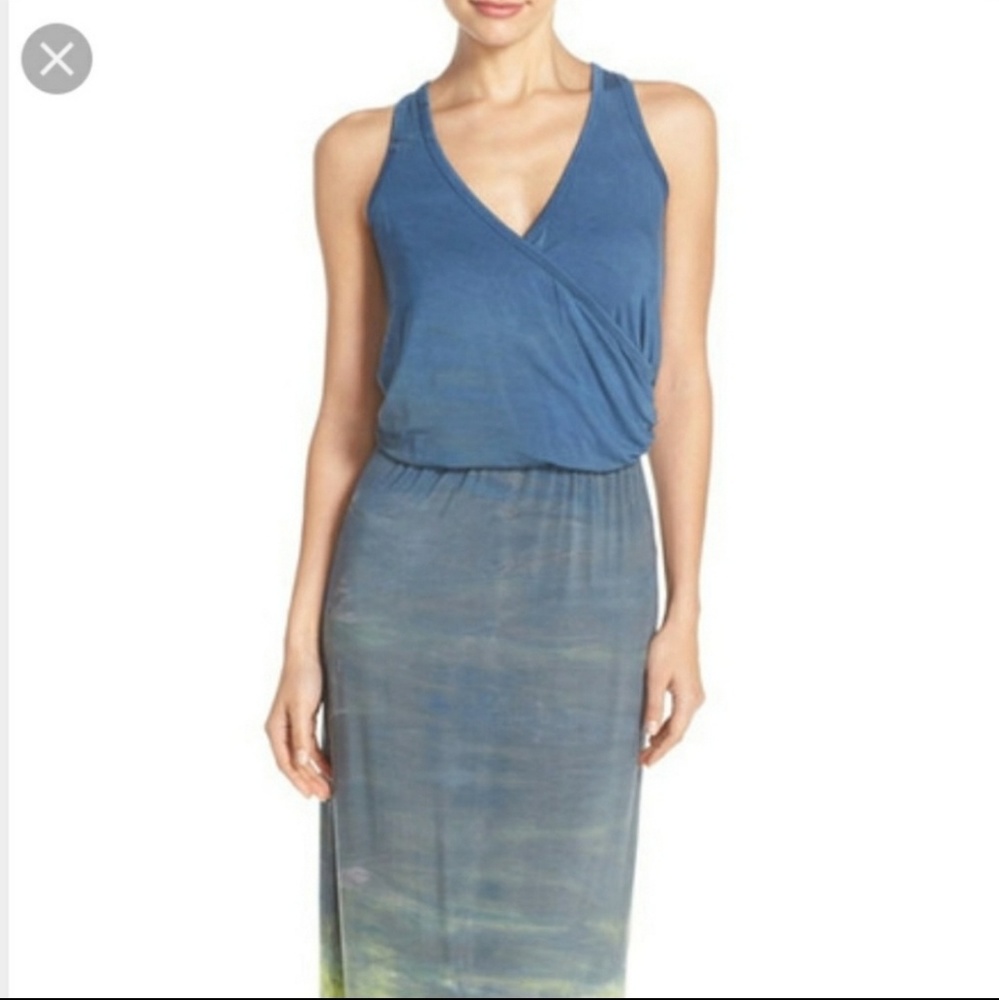 * NWOT Hard Tail Tie Die Maxi Dress - Medium